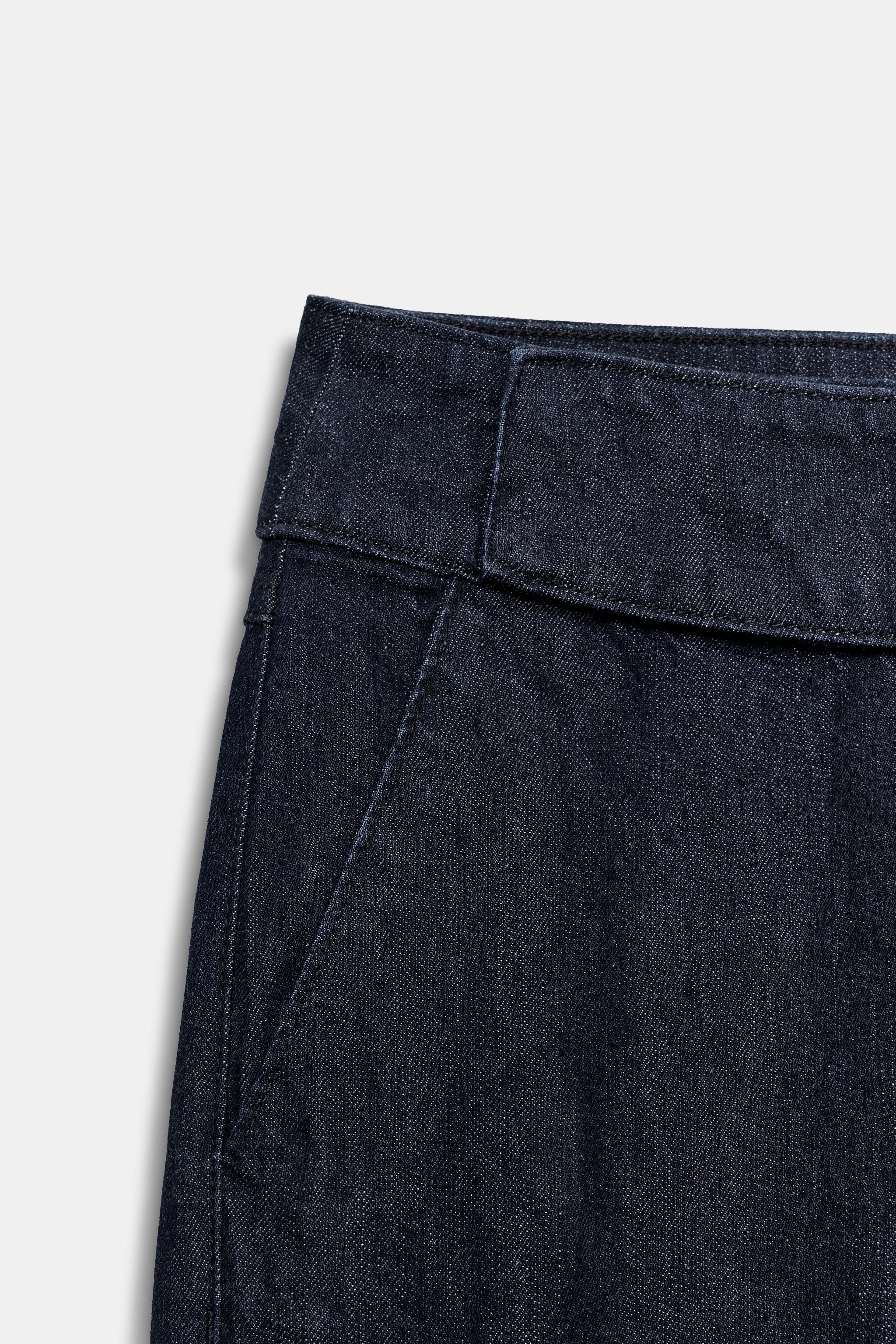 Z1975 LOW RISE WIDE LEG JEANS